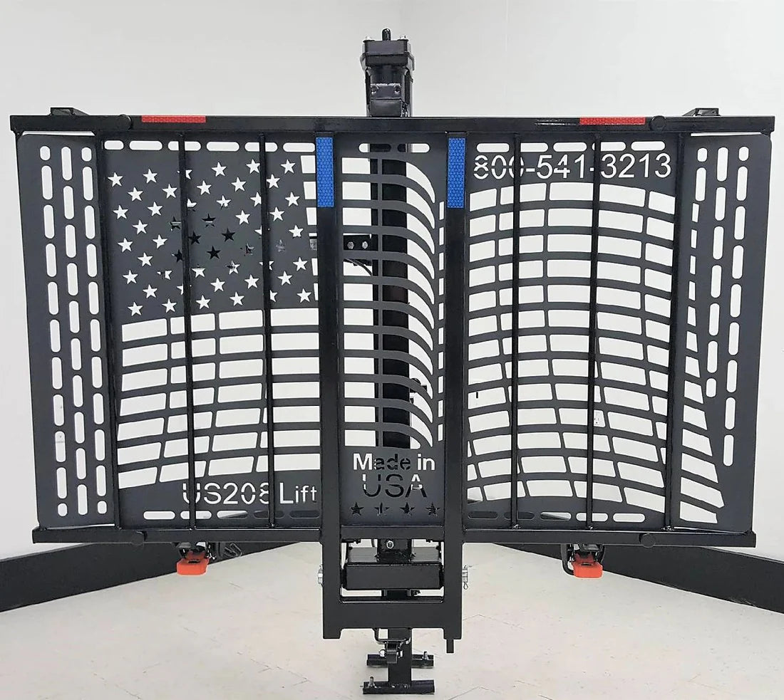 Wheelchair Carrier Patriotic Electric Lift