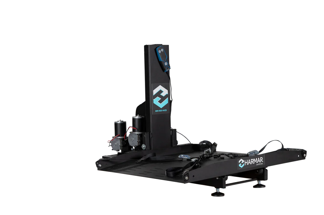 Harmar AL600 Classic Hybrid Fully Electric Auto Platform Power Wheelchair or Scooter Lift