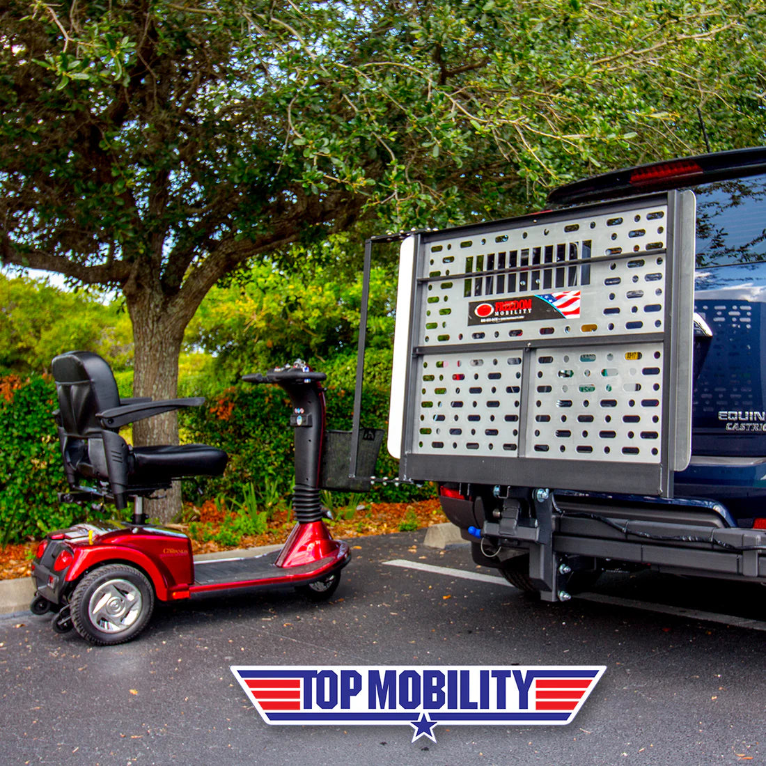 Freedom Mobility CGM350S Fully Automatic Scooter and Powerchair Auto Lift