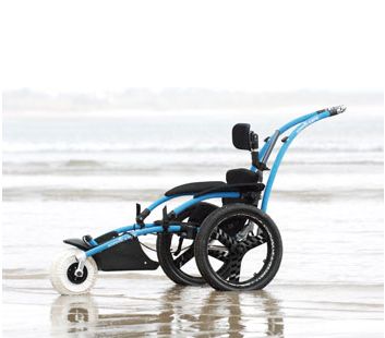 Hippocampe Lightweight Foldable Beach Wheelchair