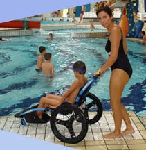 Hippocampe Swimming Pool Wheelchair