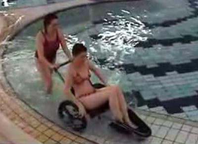 Hippocampe Swimming Pool Wheelchair