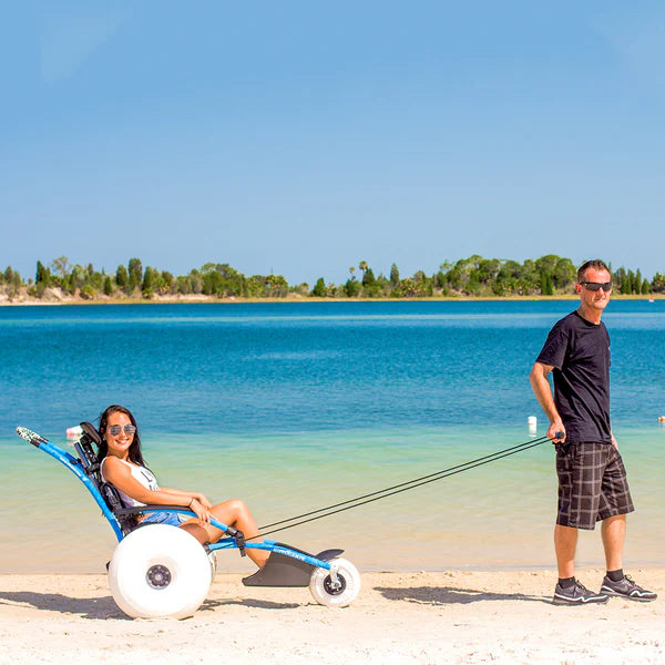 Hippocampe Lightweight Foldable Beach Wheelchair