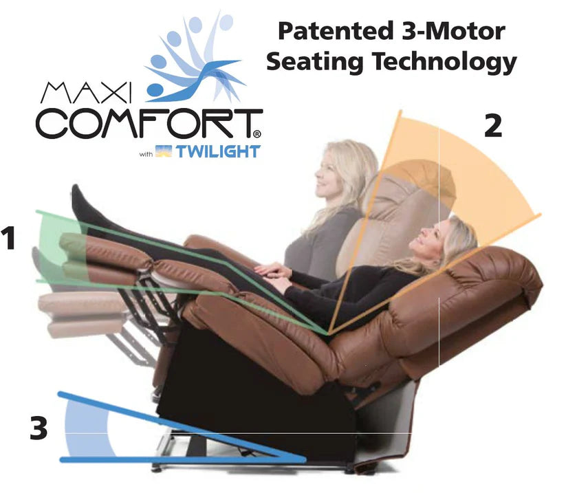 Golden Cloud PR515 with MaxiComfort and Twilight Power Lift Chair Recliner
