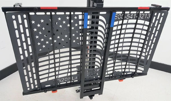 Wheelchair Carrier Patriotic Electric Lift