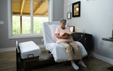 Med-Mizer Active Care Rotating Lift Assist Bed-Fixed Height