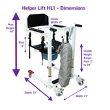 Dignity Lifts Helper Toilet Lift HL1