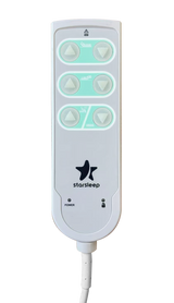 StarSleep Orin Rotating Sit to Stand Hospital Bed with Head and Foot Elevation