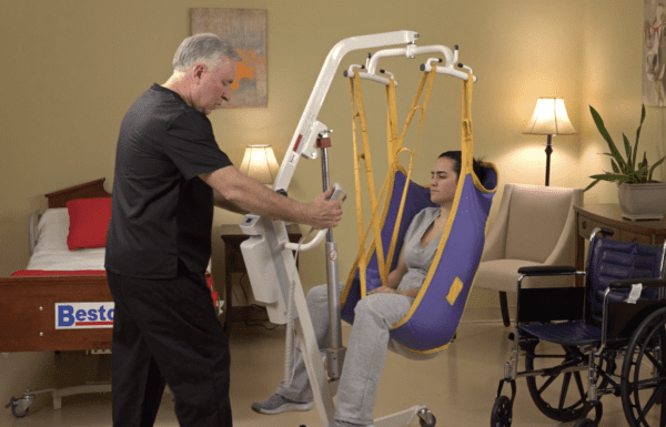 Bestcare BestLift PL400H/HE Convertible Hydraulic Full Body Patient Lift