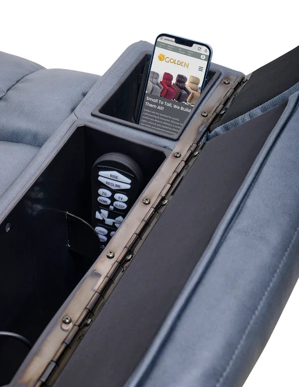 Golden Rhea PR442 Infinite Position Power Lift Chair with MaxiComfort and HeatWave Technology