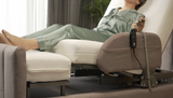 StarSleep Orin Rotating Sit to Stand Hospital Bed with Head and Foot Elevation