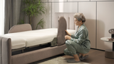 StarSleep Orin Rotating Sit to Stand Hospital Bed with Head and Foot Elevation