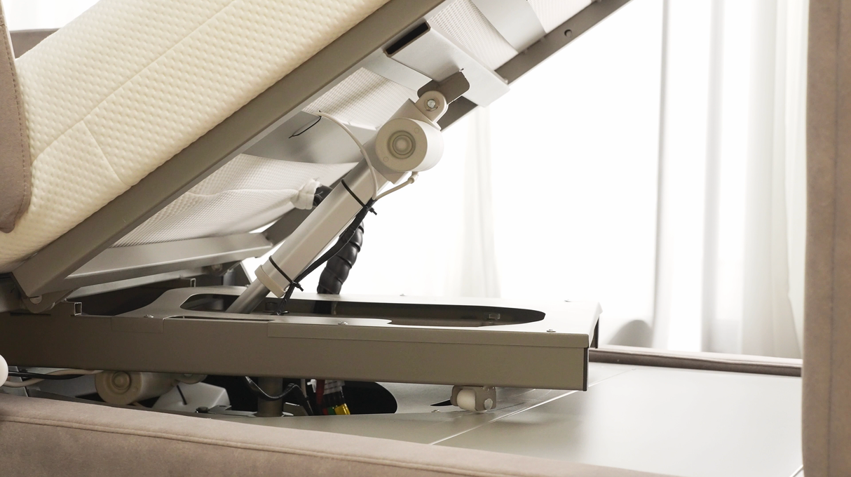 StarSleep Orin Rotating Sit to Stand Hospital Bed with Head and Foot Elevation