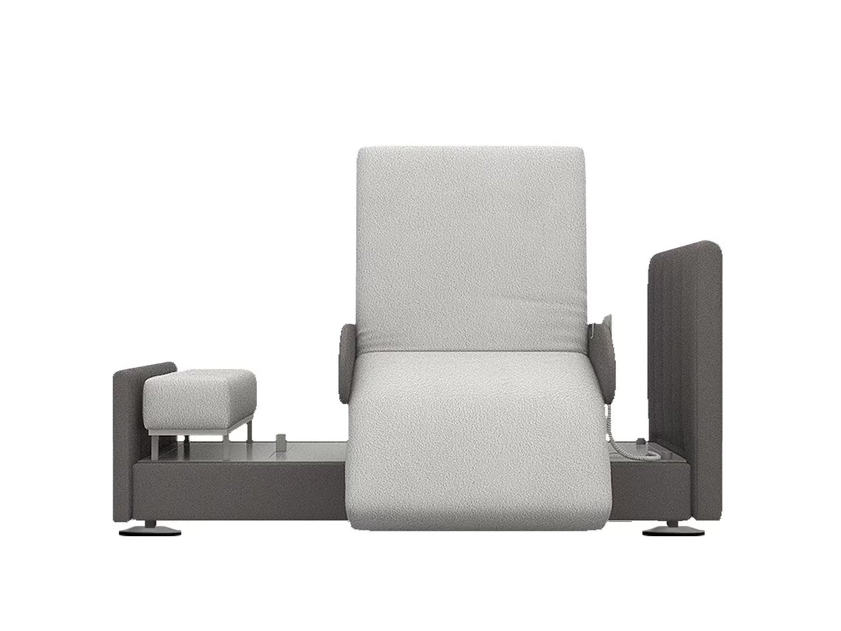 StarSleep Orin Rotating Sit to Stand Hospital Bed with Head and Foot Elevation